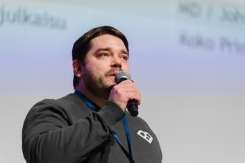 Markus Meurman lavalla